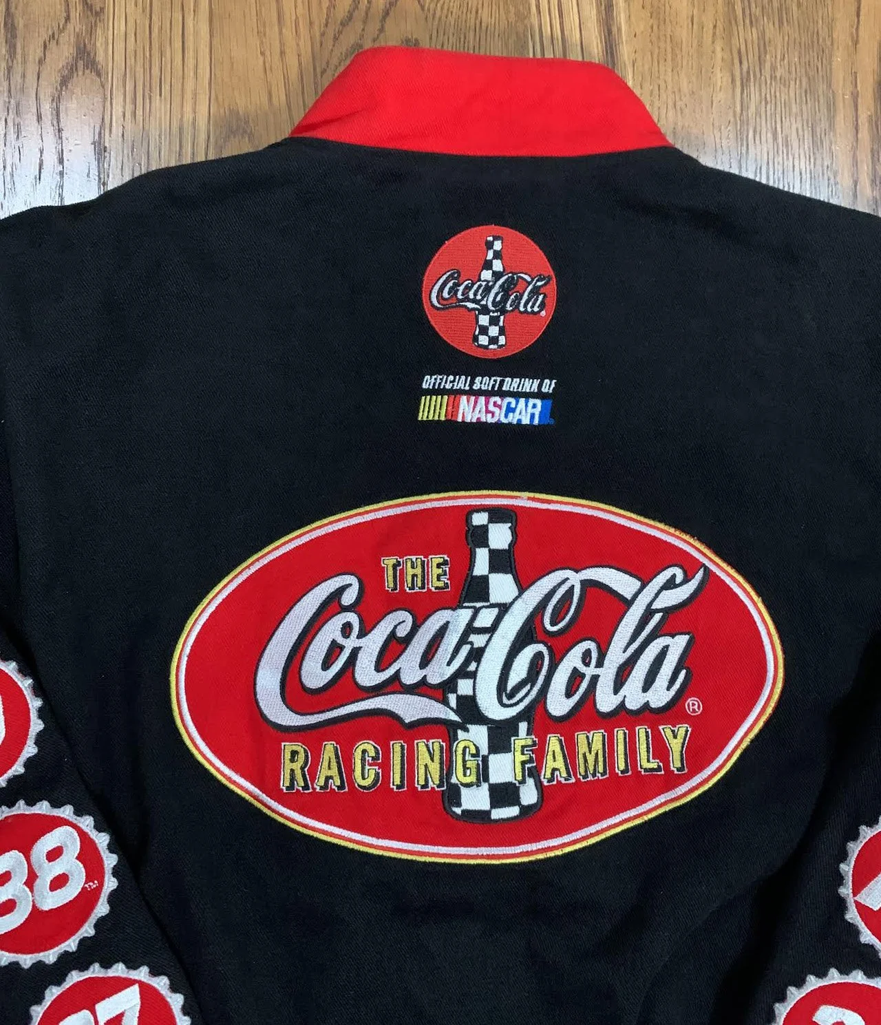 Vintage JH design Jeff Hamilton NASCAR Coca Cola Family Racing
